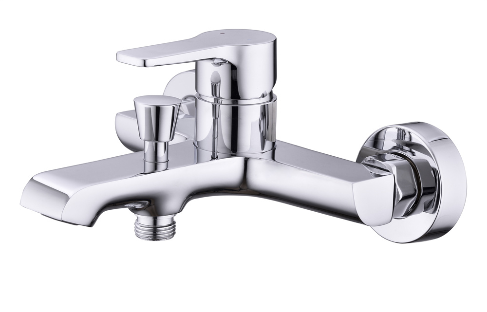 Single Lever Bath Mixer Chrome Plated