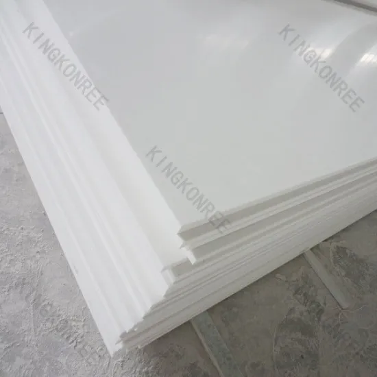 Glacier White Non-porous 100% Acrylic Solid Surface Sheets, Reception Counter 3680×760×12mm