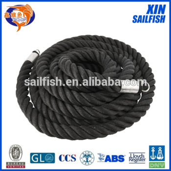 36mm black color exercise pull rope battle ropes for sale