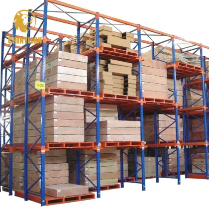 Heavy Duty Pallet Metal Shelving For Palletized Products