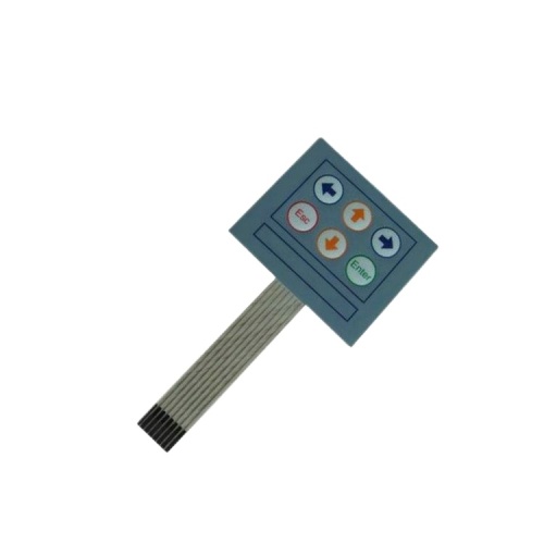 Embossed Membrane Switch screen printing embossed button membrane switch Supplier