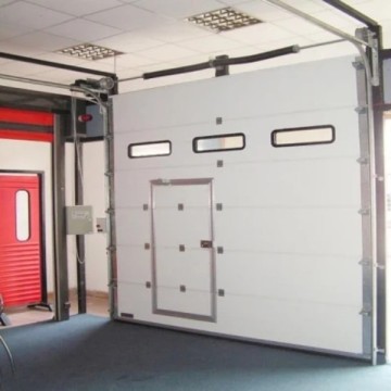 steel vertical lifting door overhead sectional door