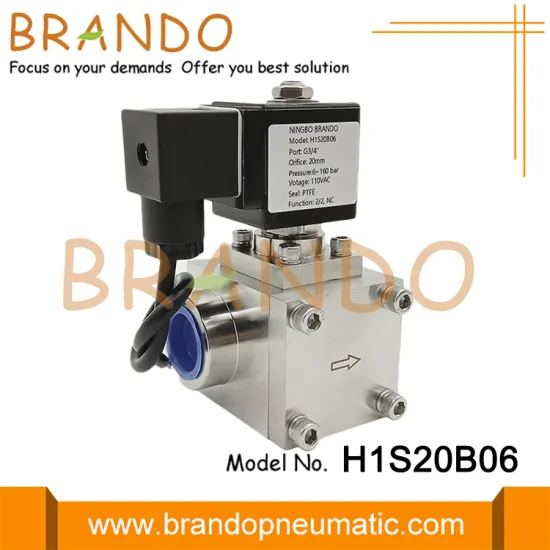 3/4'' 120 bar High Pressure Solenoid Valve 24VDC