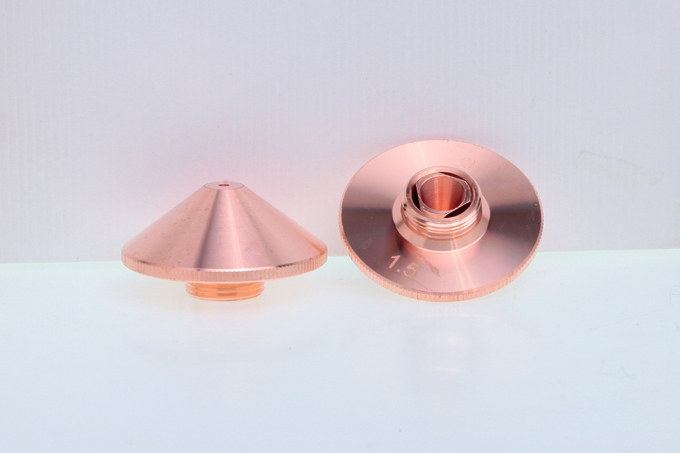 CNC Fiber Laser Cutting Parts Nozzle For Precitec/Wsx Cutting Head 1