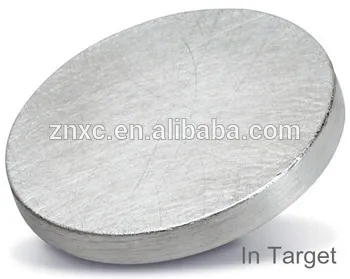 Indium Metal Target