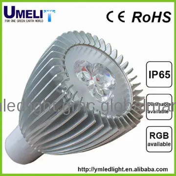led gu10 dimmable spotlight warm white