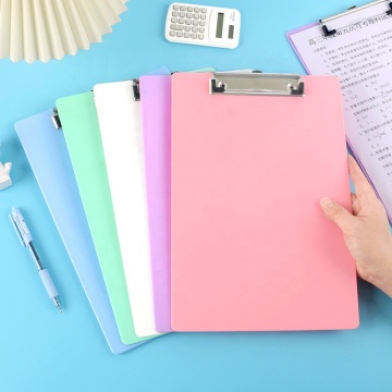 Morandi Color Clipboard Folders with Custom Logo - Waterproof and Sturdy for School