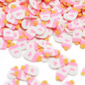 500g Polymeer Klei Plakjes Hart Popsicle Nail Art Lollipop Plakjes Toevoeging Voor Slime Filler Accessoires Levert Additief