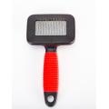 Percell Small T-Shape Stainless Steel Slicker Brush