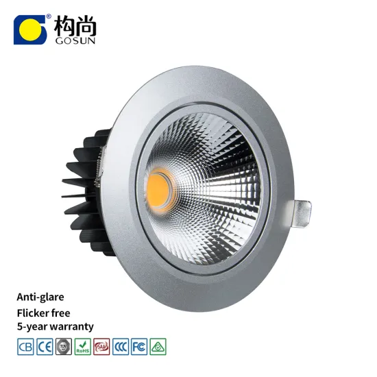 150mm LED Downlight with CB, SAA, CE, ROHS, UKCA Certificates for Shopping Malls (8-90W)