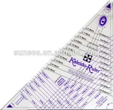 Factory Sale High Quality Acrylic Drawing Set Square Triangle Ruler