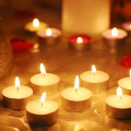 дешевые 4 часа белые свечи для свечи / картина velas