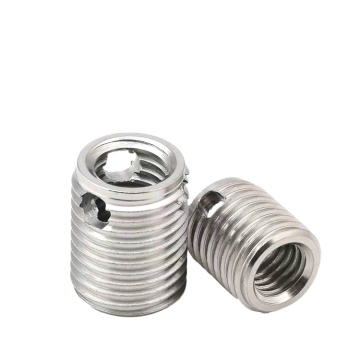 BS4377 standard 307/308 self tapping thread inserts for wood and plastics