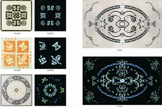 Glow In Dark Ceramic Tile