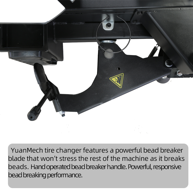 tire changer bead breaking