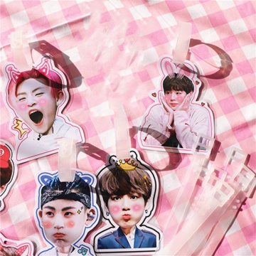 Custom K-Pop Luggage Tags with Buckle Strap