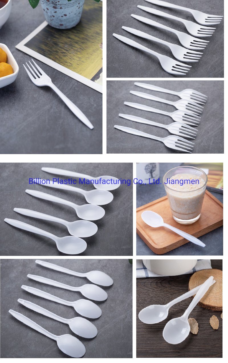 High Quality Strong Disposable Plastic Strong Cutlery Set