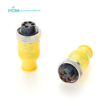 7/8 Inch Female Mini-Change Terminator Resistor with 5 Poles for Trunk CAN Bus