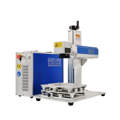 MOPA Fiber Laser Marking Machine: 50W Raycus & 100W JPT Lasers