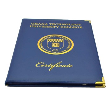 2022 New Design A4 Leather Diploma Folder