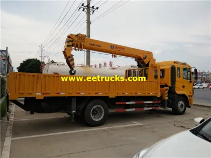 6ton 4x2 JAC Crane Trucks