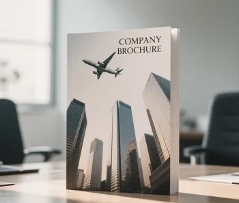 Customized high-quality corporate brochure