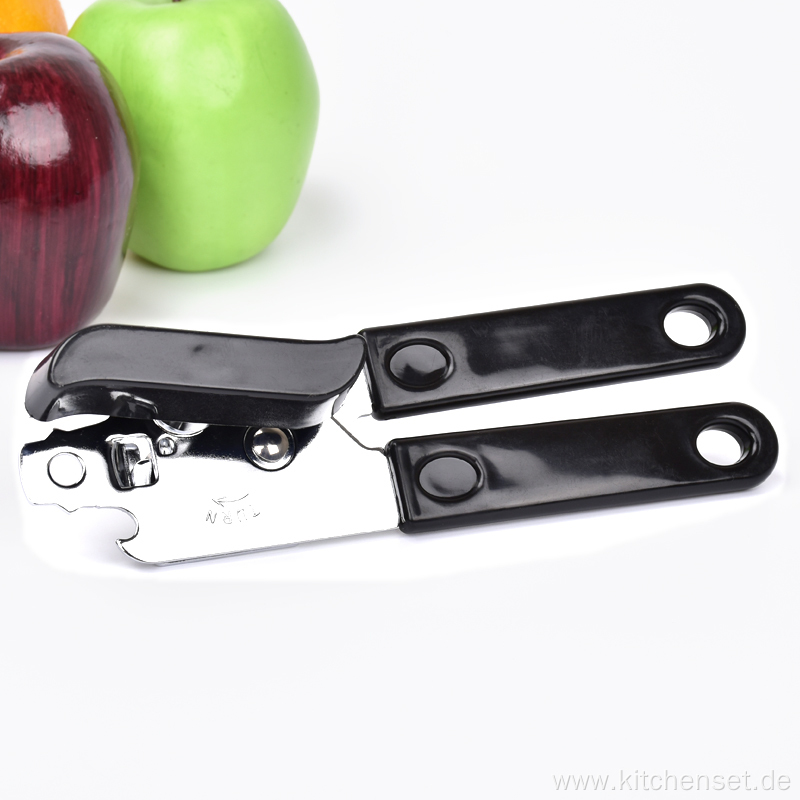 Eco-friendly lightweight plastic black bottle can opener