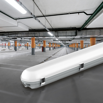 Toppo IP65 Industrial Light 40W 1500mm Tri-Proof Fittings NCF Batten Tube Light