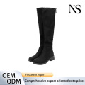 Botas altas de ante negro