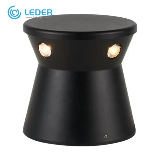 LEDER 4*1W Aluminum Bollard Light Fixture