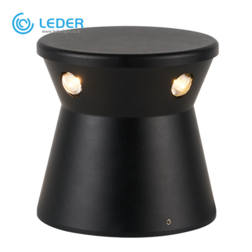 Luminaria Bolardo de Aluminio LEDER 4 * 1W