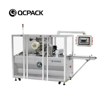 Automatic Cosmetics Perfume Box Cellophane Wrapping Machine