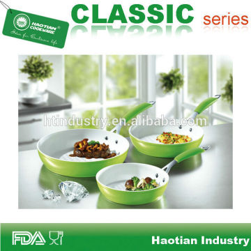 High quality ceramic coating forged fry pan