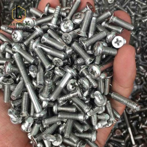 Машинные винты с плоской потайной головкой Phillips из нержавеющей стали