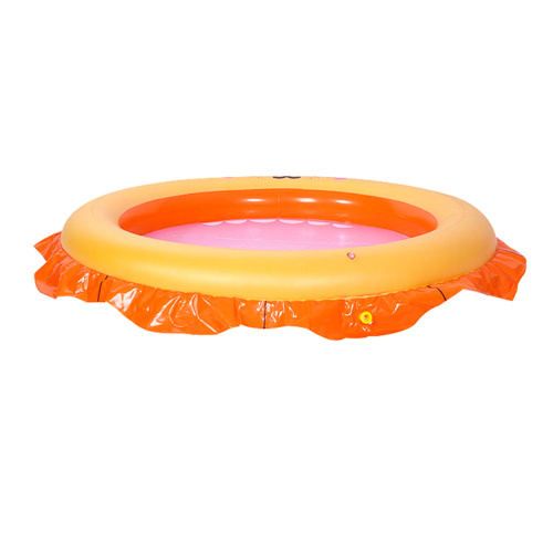 Inflatable Kids Pool Portable 2 Ring Swimming Pool
