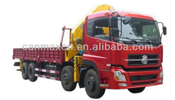 Knuckle boom truck crane