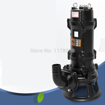 AC220V Non-blocking sewage Cutting Electric pump,farmland Biogas Mud water pump,Household septic tank submersible pump,J18225