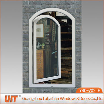 Professional manufactruer for pvc casement window with grill design