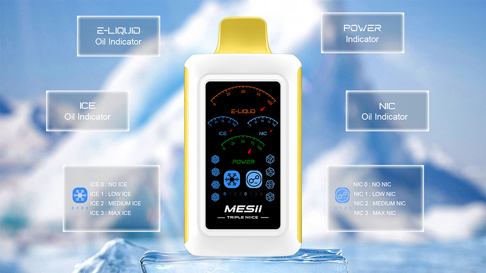 Messi 35000 Puffs Ice-nicot Control Disposable Vape, High Quality Messi  35000 Puffs Ice-nicot Control Disposable Vape on Bossgoo.com