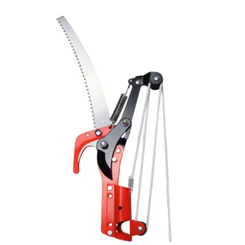 Gardening pruner ratchet bypass carbon steel tree pruner