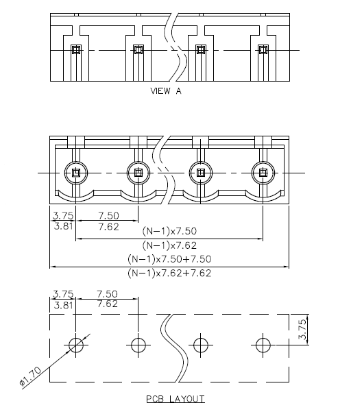 Pcb Mounting Terminal Blocks