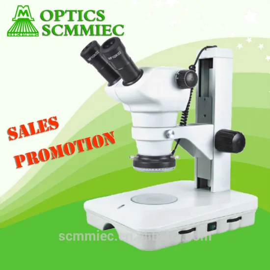 SC-6 Promotional price Industrial inspection zoom stereo microscope with high contrast optical system