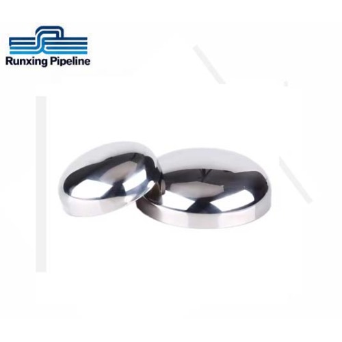 End Caps Butt Welded Seamless Pipe Polished ISO