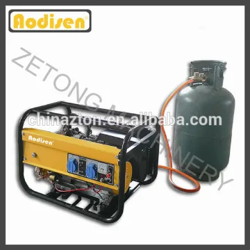 5kw home use copper alternator portable LPG generator