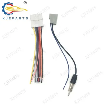 20 Pin Connector Cable with Antenna Wiring Harness for Nissan Car Multimedia