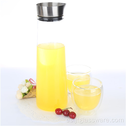 Jarra de vidrio de borosilicato resistente al calor de 50 oz