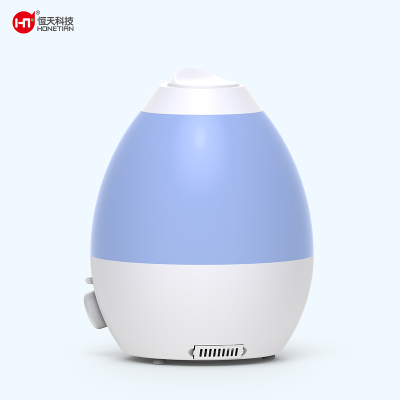 HONETIAN 7 colors night light knob control large mist output 2.8L capacity custom colors indoor ultrasonic cool mist humidifier