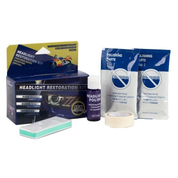 Car Headlight Repair and Restoration Tool Kit: Scratch Removal, Cleaning, and Polishing