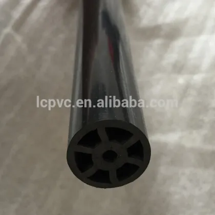 high glossy pvc threading pipe /tube