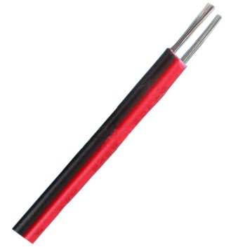 600V 105C PVC 2 Core UL 1015 WIRE RED BLACK